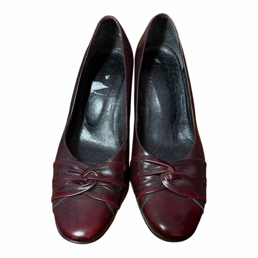 Elegant Burgundy Women's Shoes